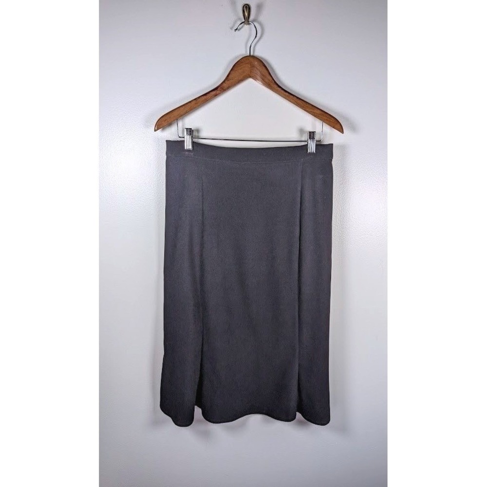 Vintage 90s Y2K Whimsigoth Skirt Size 12 Elastic Minimalist Goth WitchyOffice